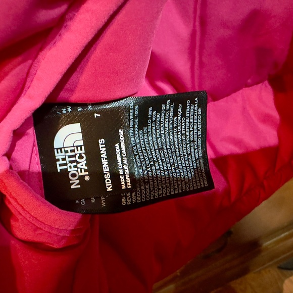 The North Face Pink and Purple Floral Jacket - Picture 4 of 4